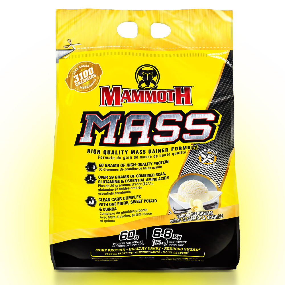 Mammoth Mass Gainer Vanilla 15lbs