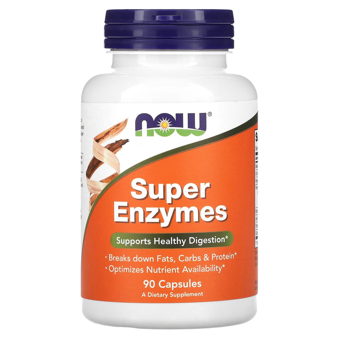 NOW Super Enzymes 90 Capsules