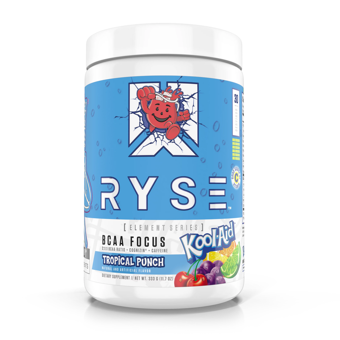 RYSE Loaded Pre Workout Kool-Aid Tropical Punch 30 Servings