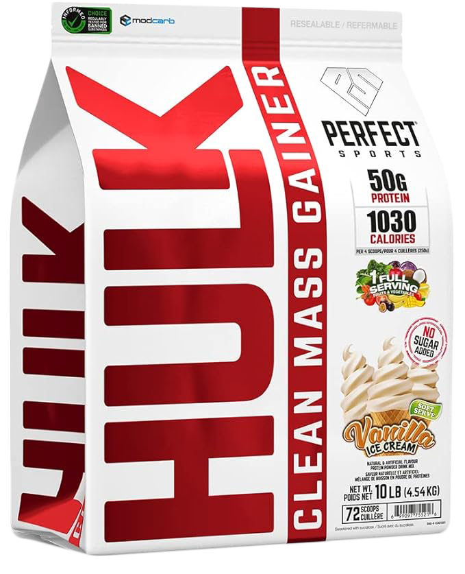 Perfect Sports Hulk Mass Gainer Vanilla 10lb