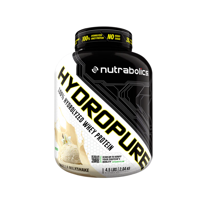 Nutrabolics Hydropure Whey Hydrolzed Vanilla Milkshake 4.5lb