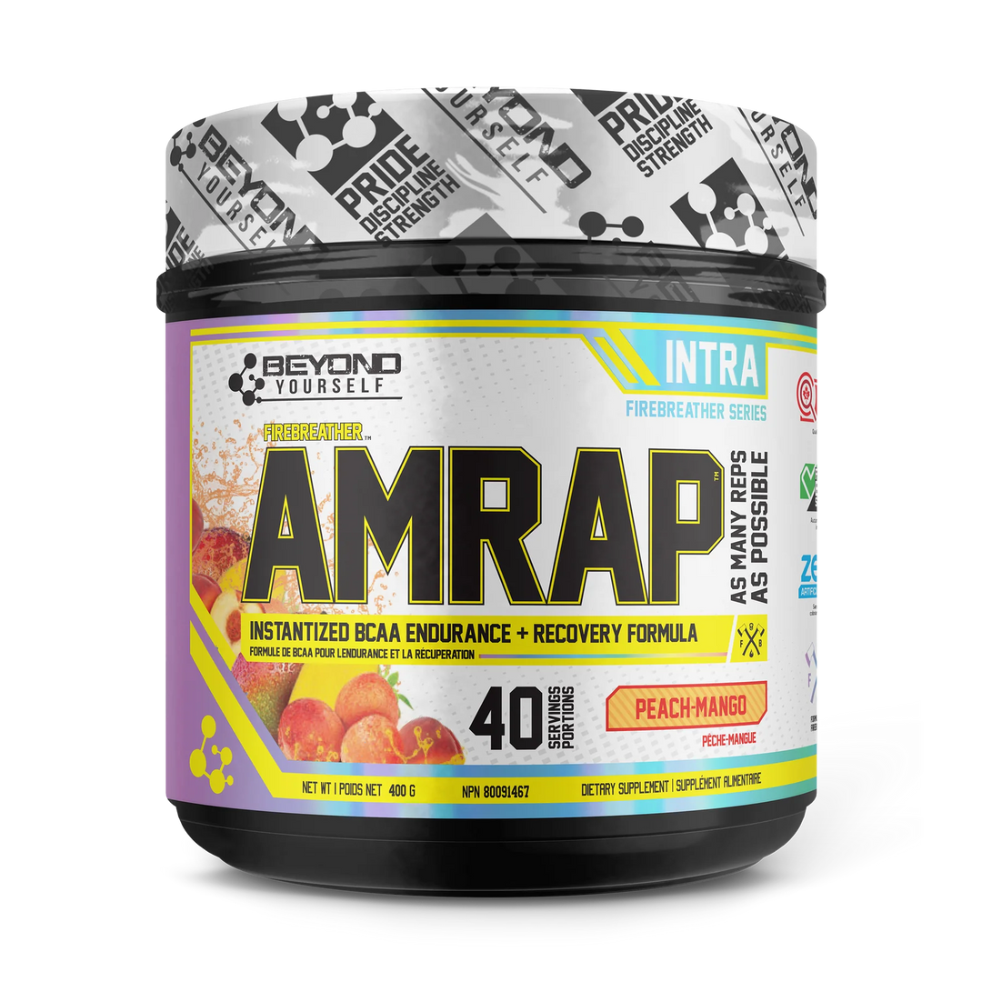 Beyond Yourself Amrap BCAA Peach Mango 40 Servings