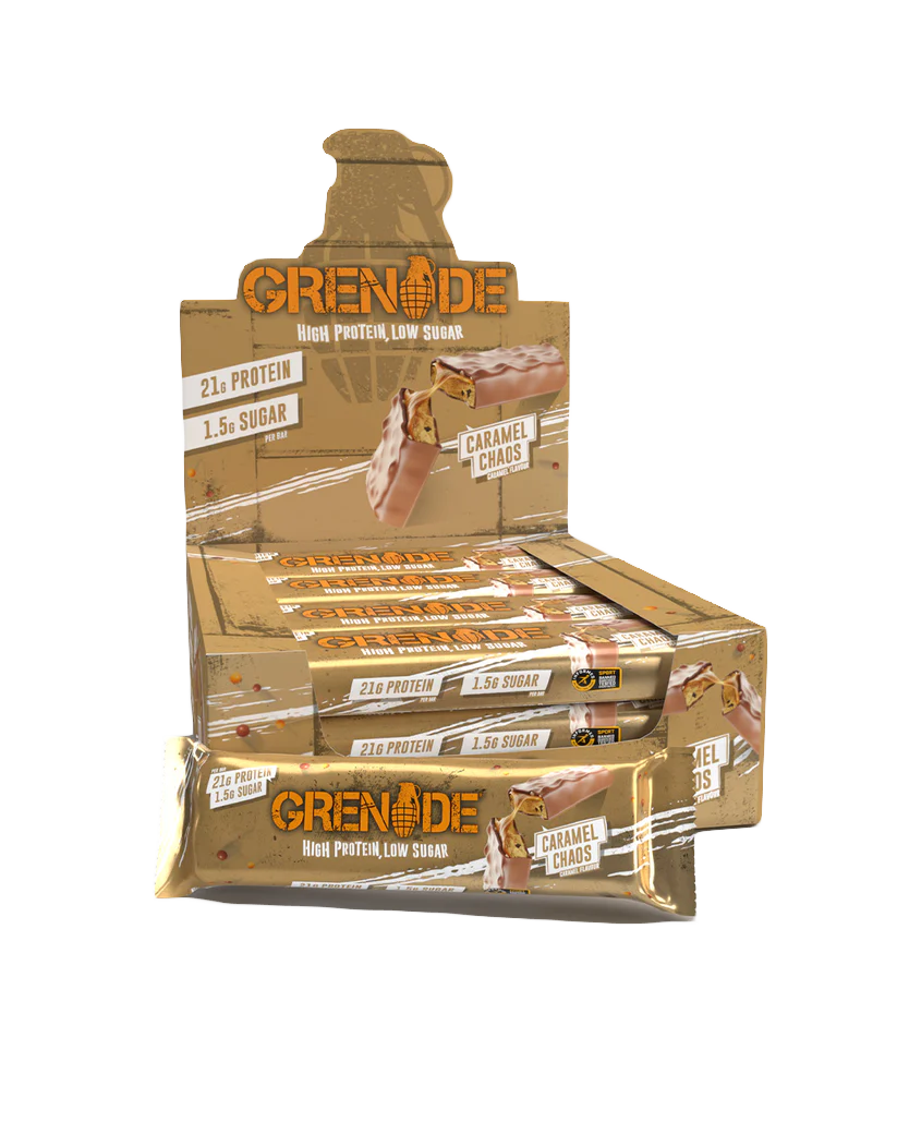 Grenade Protein Bars Caramel Chaos Box of 12