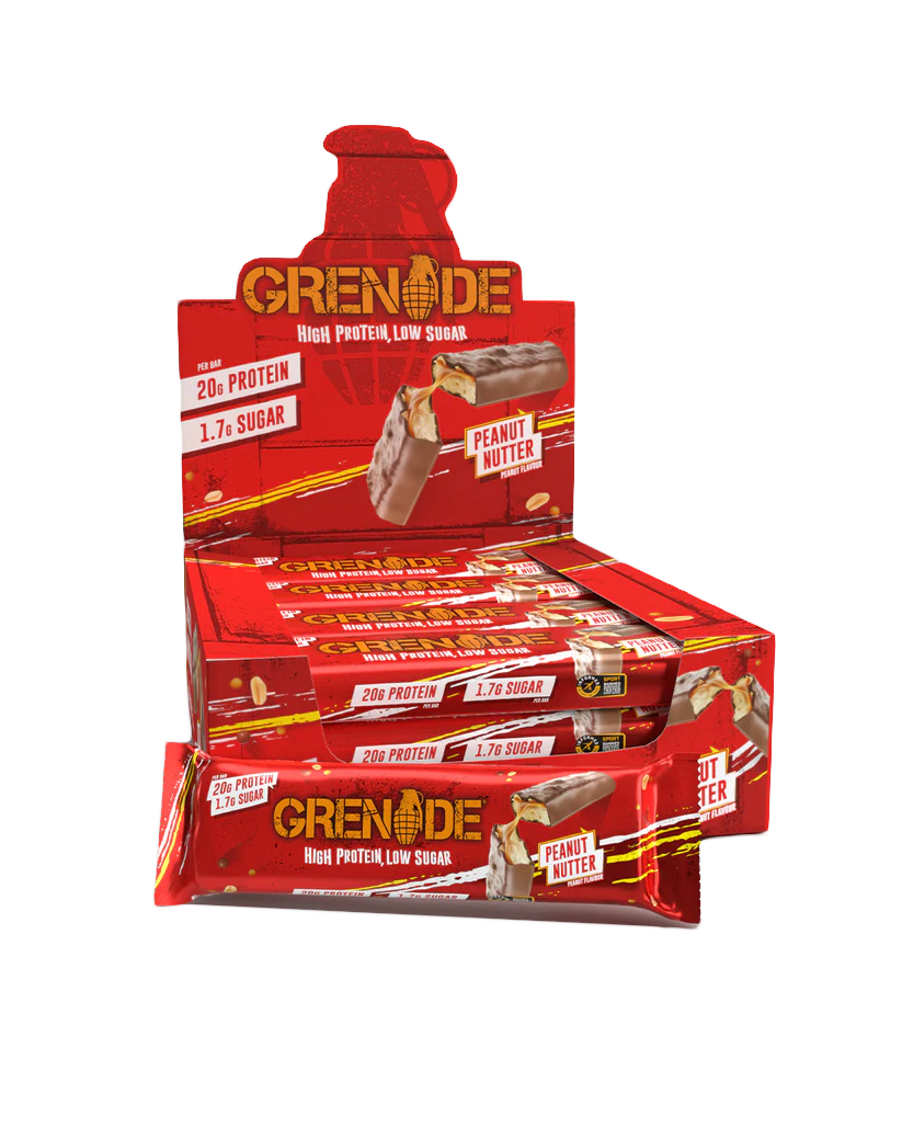 Grenade Protein Bars Peanutnutter Box of 12
