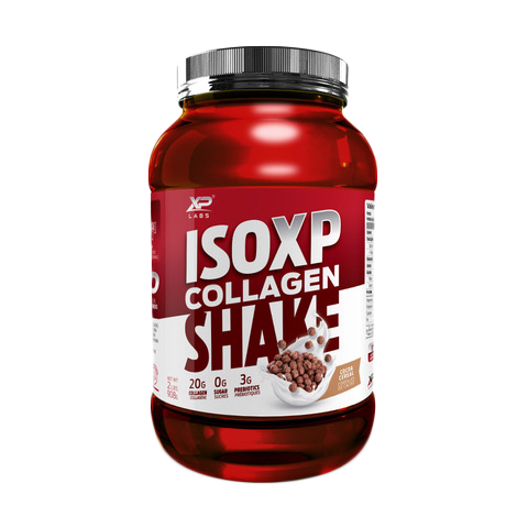 XP Labs IsoXP Whey Isolate Protein Collagen Shake Cocoa Cereal