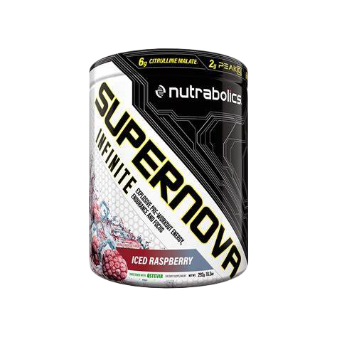 Nutrabolics Supernova Pre Workout Ice Raspberry 20 Servings