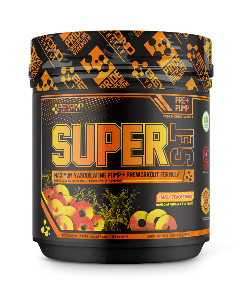 Beyond Yourself Superset Pre Workout Tangy Peach 40 Servings