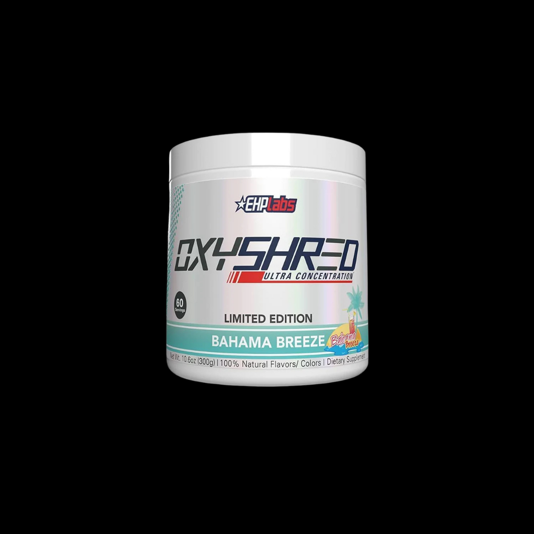 EHP LABS Oxy Shred Fat Burner Bahama Breeze 60 Servings SHORT DATED!