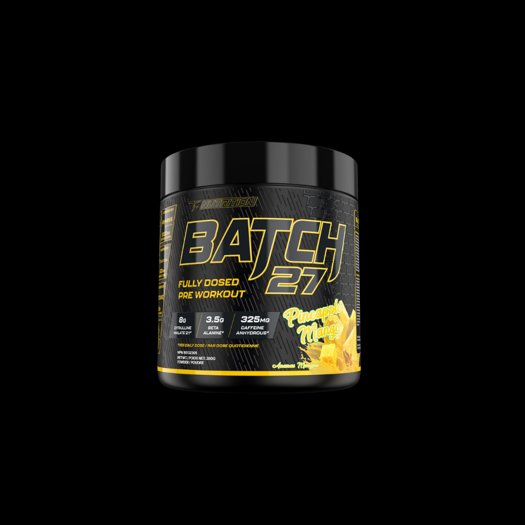TC Nutrition Batch 27 Pre Workout Pineapple Mango 40 Servings