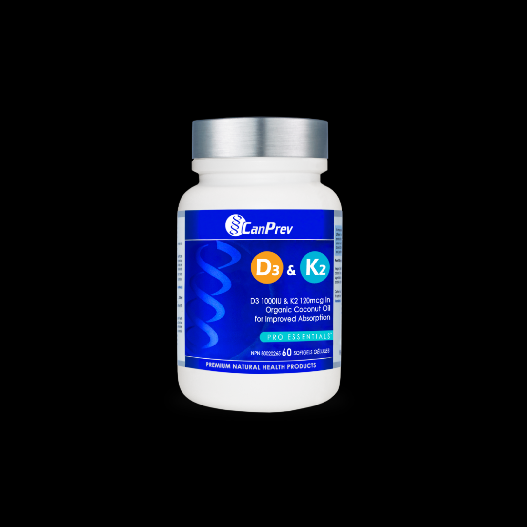 CanPrev D3 & K2 60 Capsules
