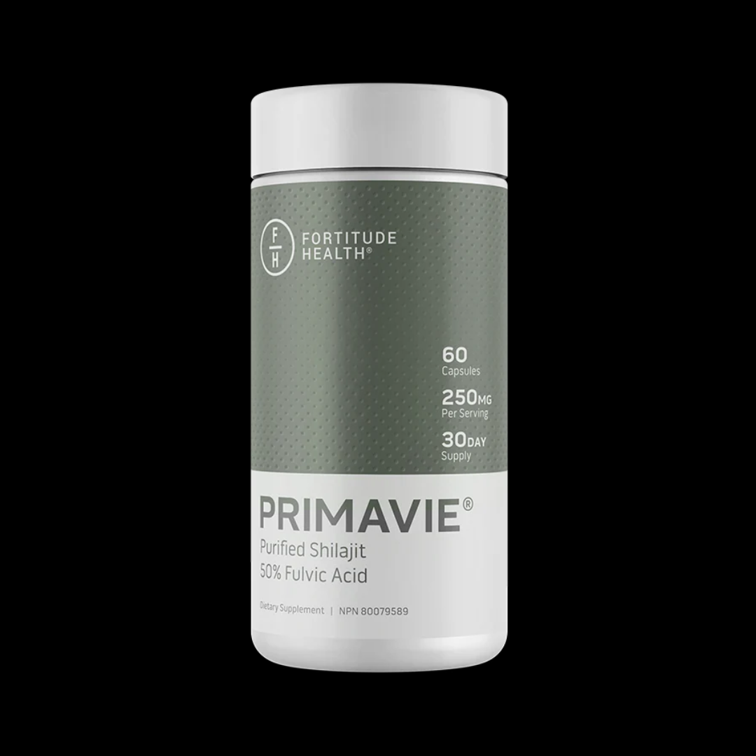 Fortitude Health Primavie Purified Shilajit 60 Capsules