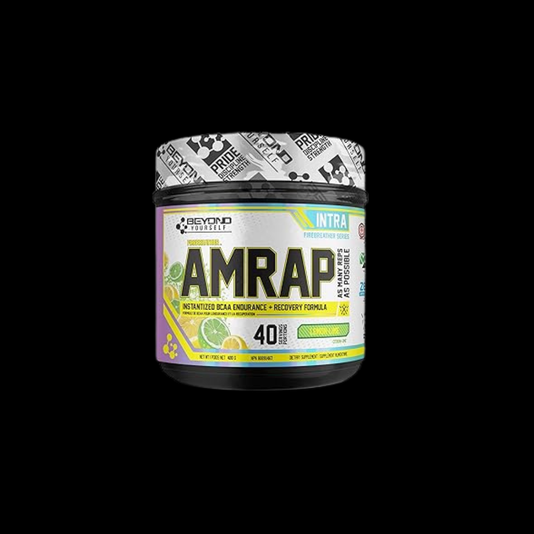 Beyond Yourself Amrap Lemon Lime BCAA 40 Servings