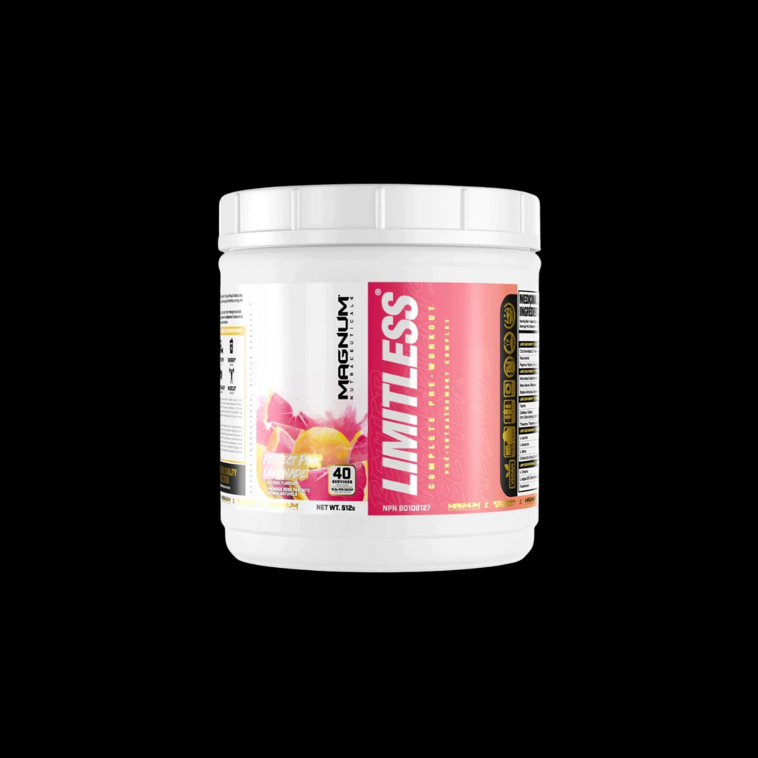 Magnum Limitless Pre Workout Pink Lemonade 40 Servings