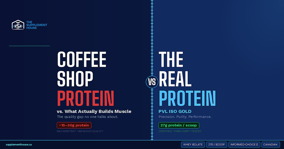 Is Your Coffee Shop Protein Drink Actually Building Muscle?