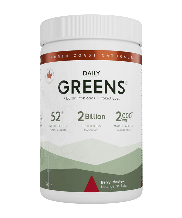 North Coast Naturals Daily Greens Berry Medley 285g