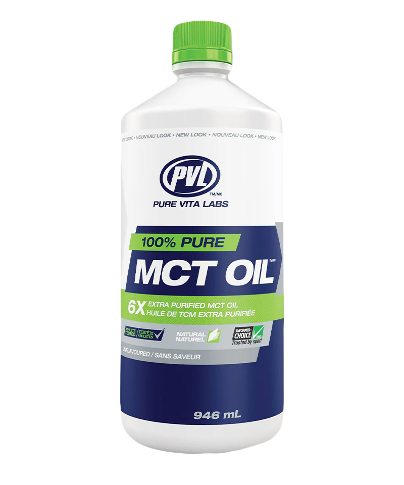 PVL 100% MCT Oil Unflavoured 946ml