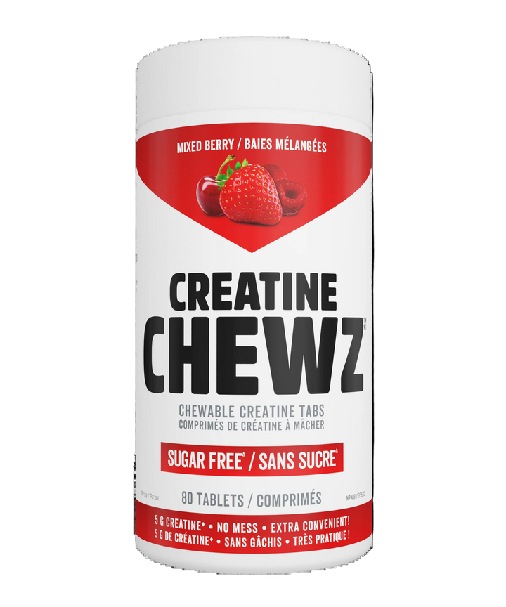 PVL Creatine Chewz Mixed Berry 80 tablets