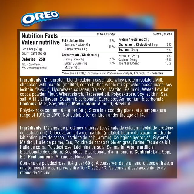 Grenade Protein Bar Oreo