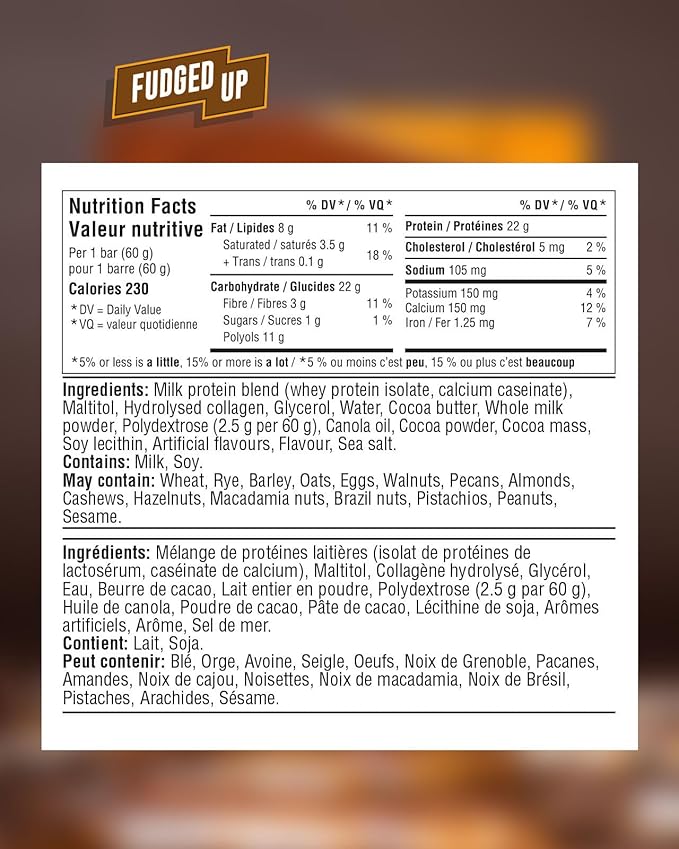 Grenade Protein Bar Fudged Up