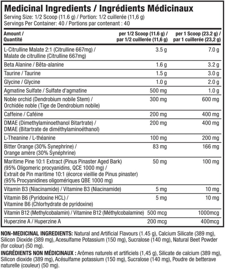 Proline Overkill Electric Punch + Creatine Monohydrate 60 Servings (FREE)