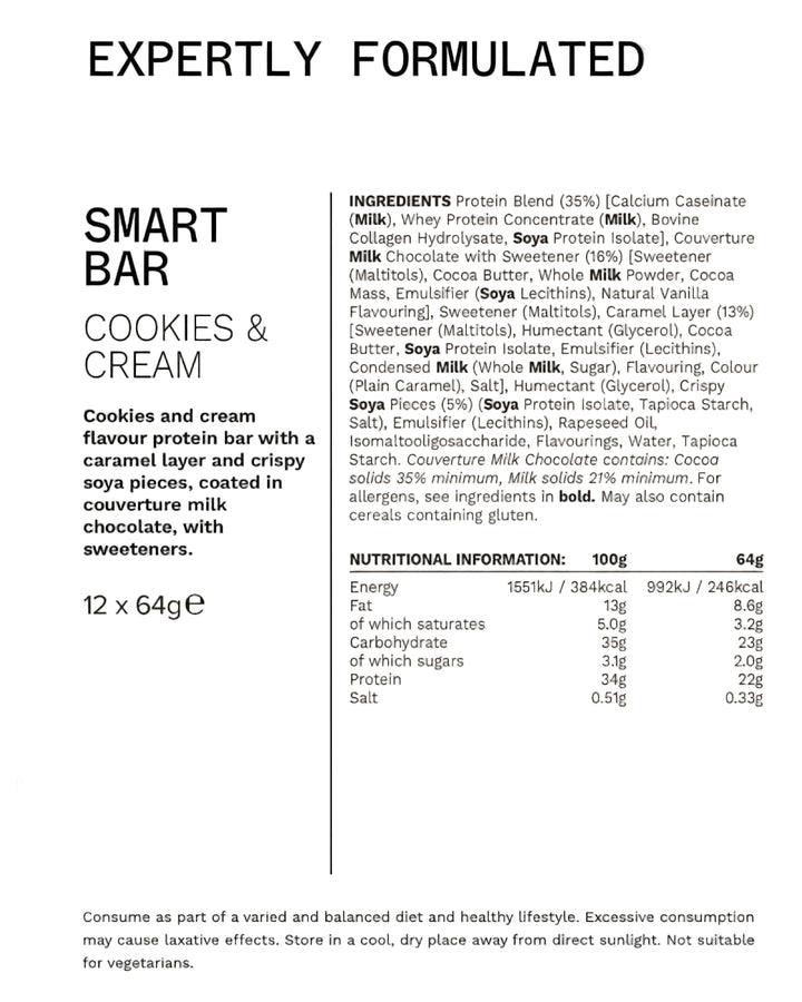 Smart Bar Cookies & Cream
