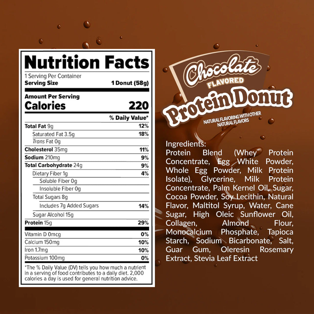Dippin' Dots® Chocolate Protein Donut
