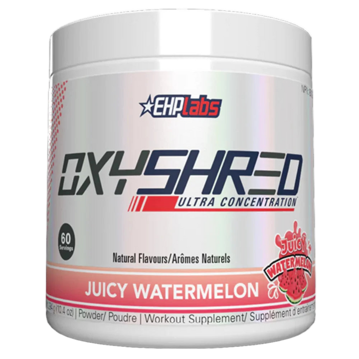 EHP LABS Oxy Shred Fat Burner Juicy Watermelon 60 Servings