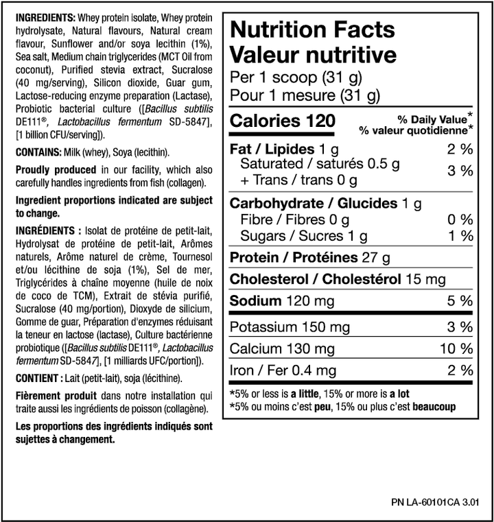 PVL Iso Gold Whey Isolate Vanilla 5lb