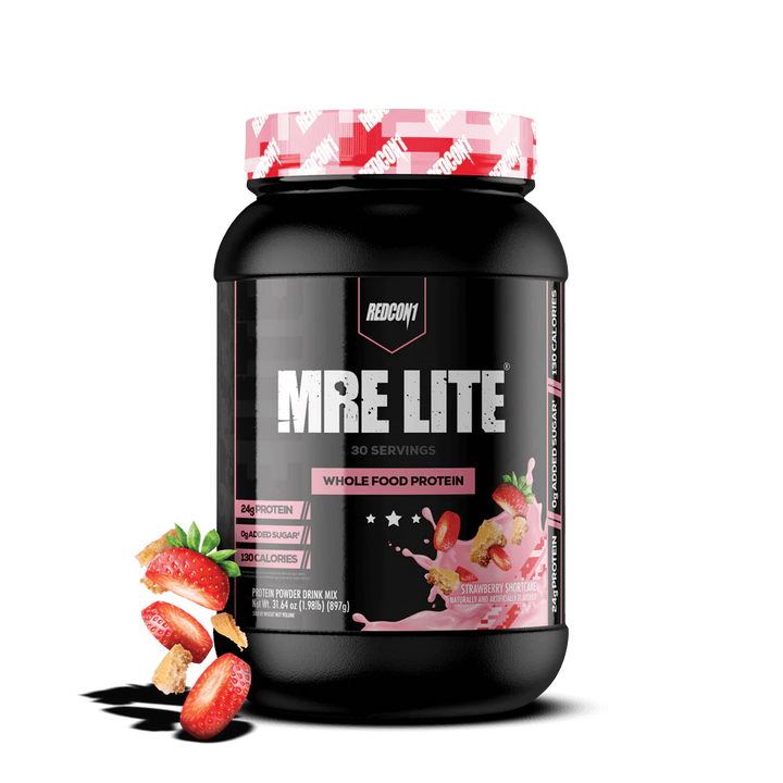 Redcon1 MRE Lite Animal Based Protein Strawberry Shortcake 30 Servings