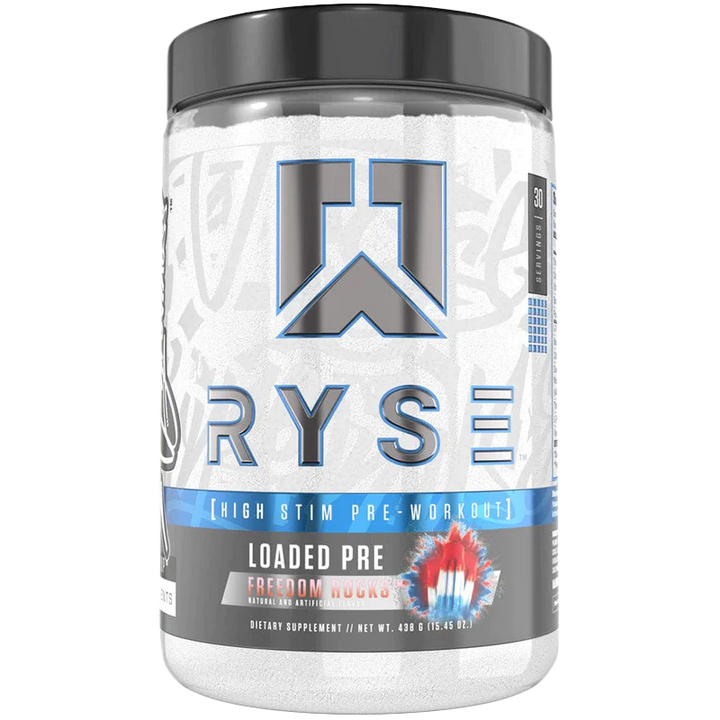 RYSE Loaded Freedom Rocks Pre Workout 30 Servings