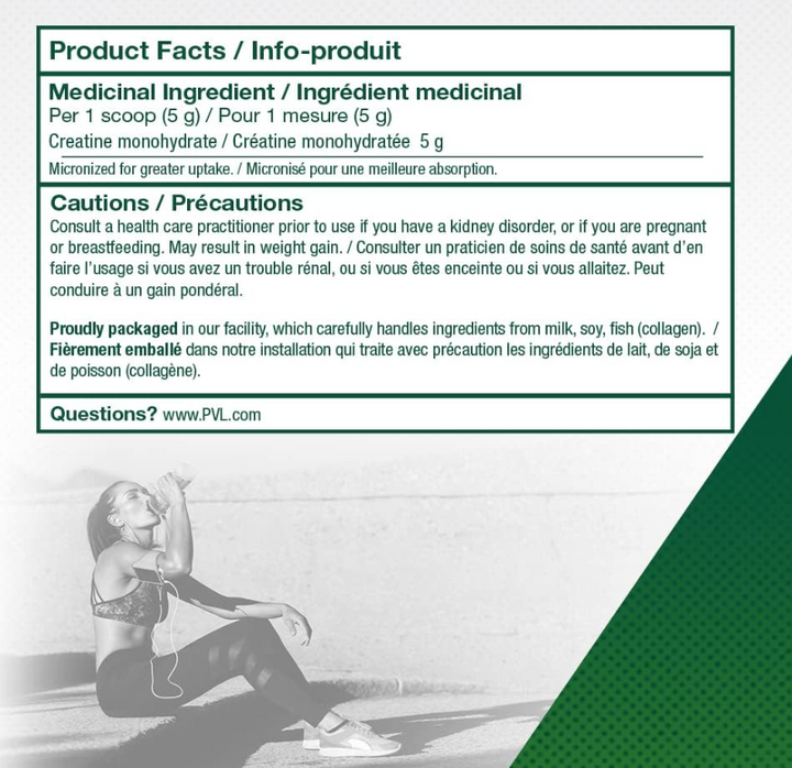 PVL Creatine Monohydrate 200 Servings