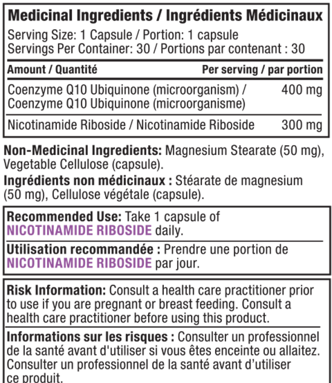 Alora Nicotinamide Riboside 30 Capsules