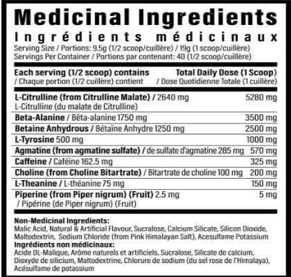 TC Nutrition Batch 27 Red Freezie 40 Servings