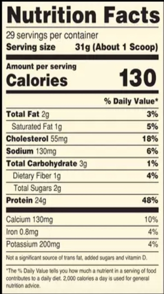 Optimum Nutrition Gold Standard 100% Whey Protein Double Chocolate 2 lb