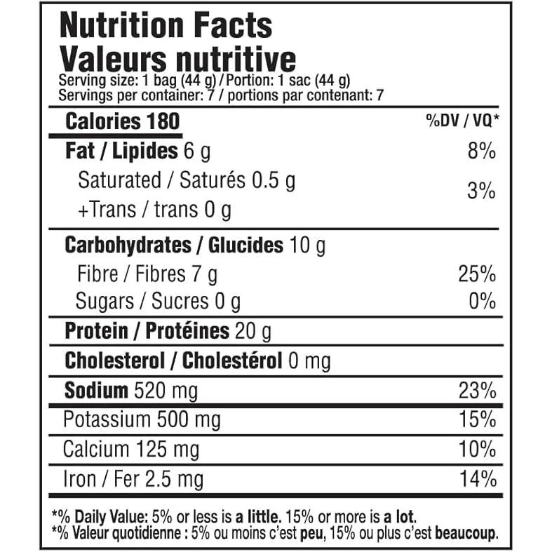 SinFit Protein Chip Bag Salt & Vinegar