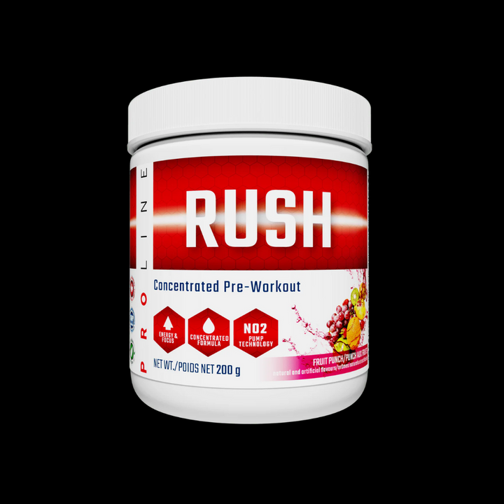 Proline RUSH Pre Workout Fruit Punch 30 Servings