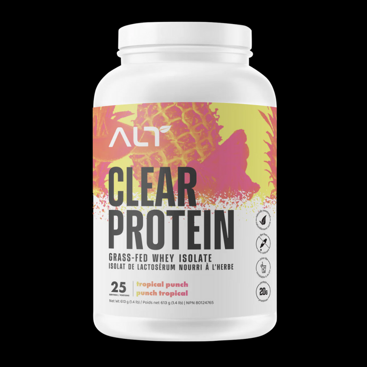 ALT Clear Protein Grass-Fed Whey Isolate Tropical Punch 25 Servings