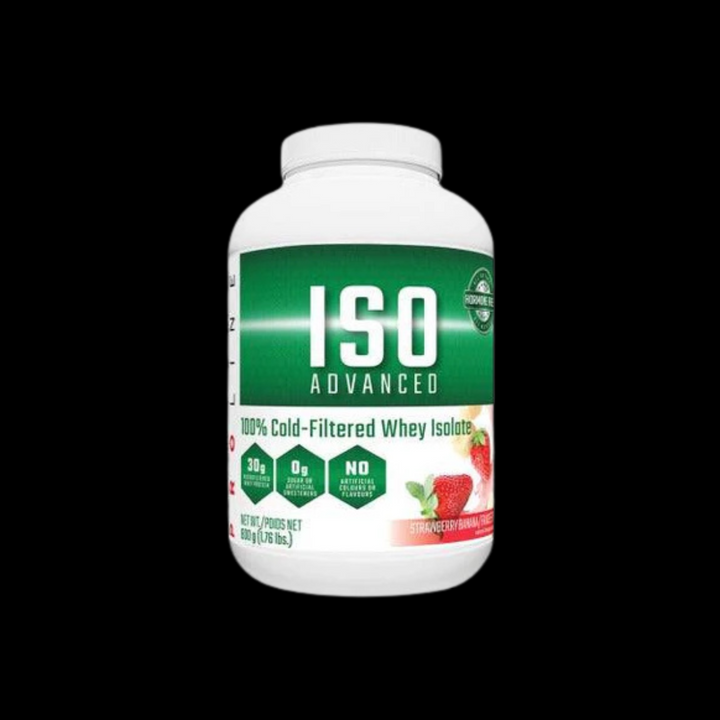 Proline Iso Advanced Natural Whey Isolate Strawberry Banana 800g