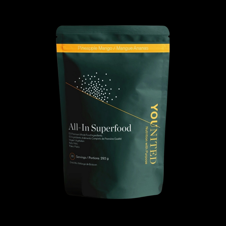 Younited All-In Superfood Pineapple Mango 30 Servings