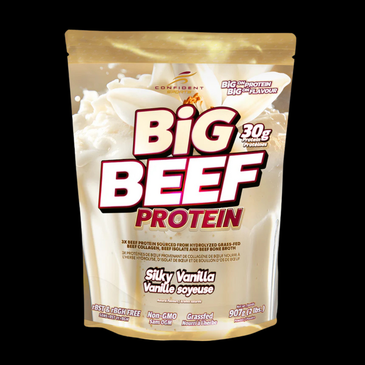 Confident Sports Big Beef Protein Vanilla 2lb