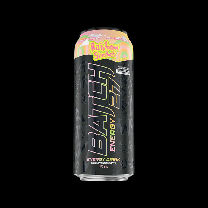 TC Nutrition Batch 27 Energy Drink Rainbow Sherbet