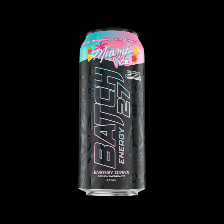 TC Nutrition Batch 27 Energy Drink Miami Vice