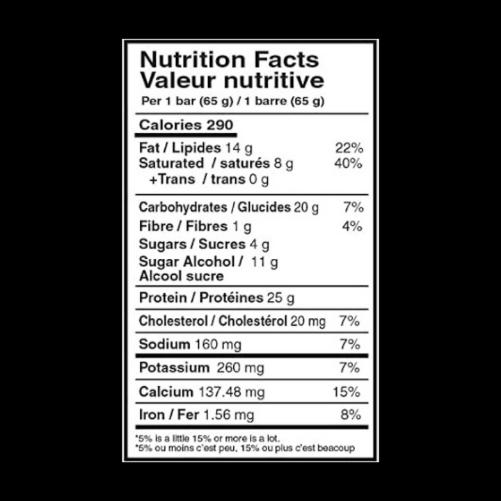 Mammoth Protein Bar Chocolate Peanut Butter