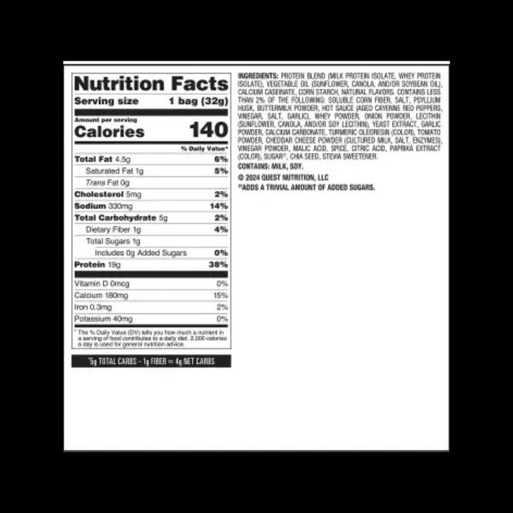 Quest Chip Bag Buffalo Ranch