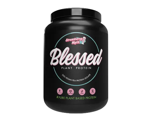 EHP Labs Blessed Vegan Protein Strawberry Mylk 2lb